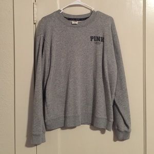VictoriaSecret Pink oversized boyfriend sweatshirt