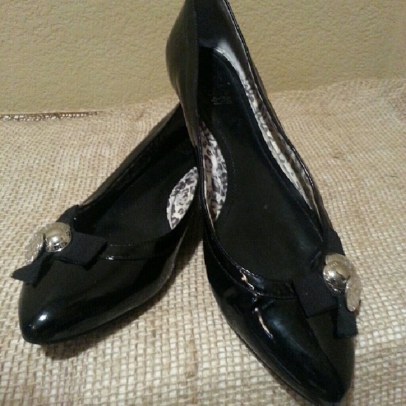 Coach Flat Shoes Trina Black 8.5