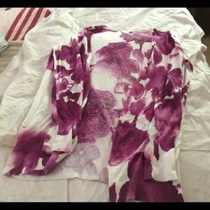 Loft purple cardigan