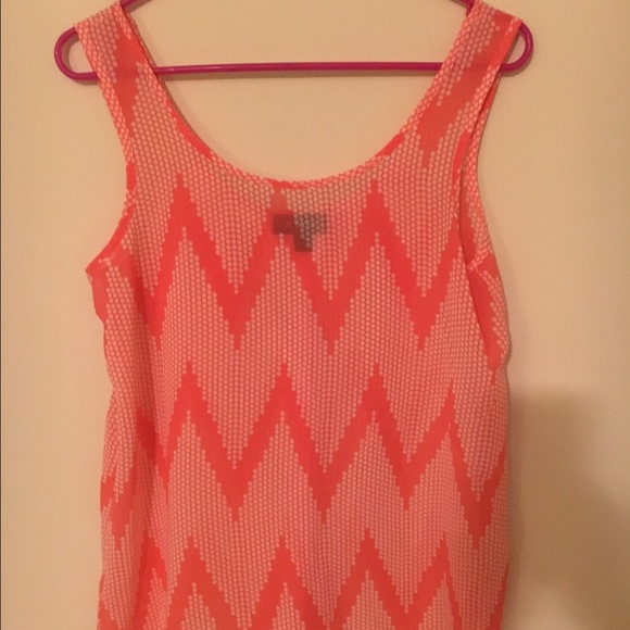 Super cute coral tank