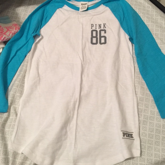 Pink baseball tee never worn