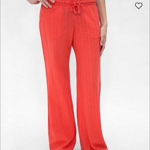 Orange Billabong Waves For You Beach Pant- M