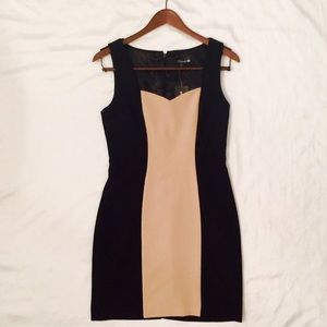 💐Price Drop!💐 Black & Taupe Dress