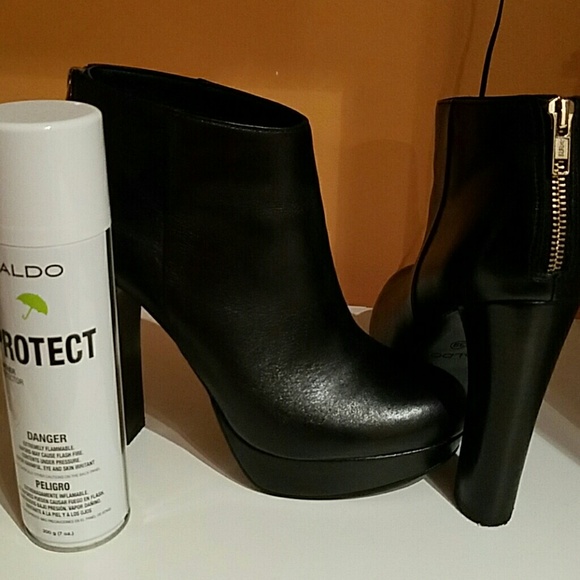 Aldo Black booties - Picture 1 of 4