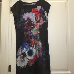 Cynthia Rowley Black/Multi colored dress