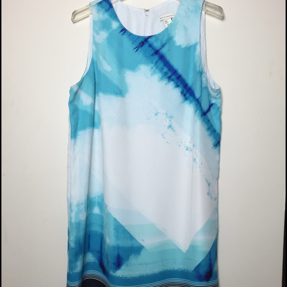 Mercer & Madison watercolor print dress