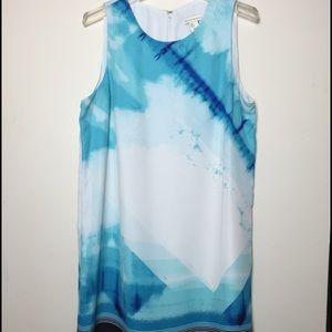 Mercer & Madison watercolor print dress