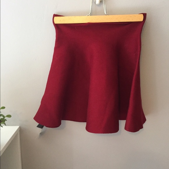 Maroon Skirt