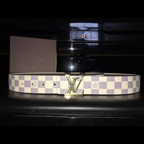 Louis Vuitton LV Damier Azur Belt US 30-34