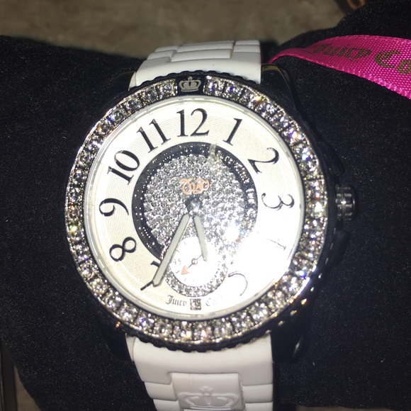 juicy couture white watch