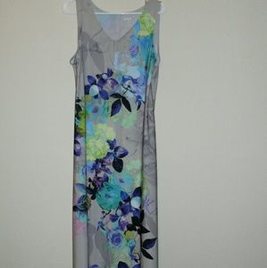 Beautiful Watercolor Maxi Dress