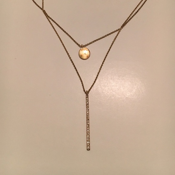 Gold-Toned Reversible Layered Necklace