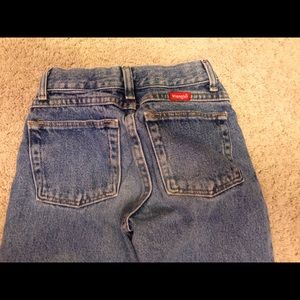 Boys jeans size 10 slim Wrangler.  Adjustable.