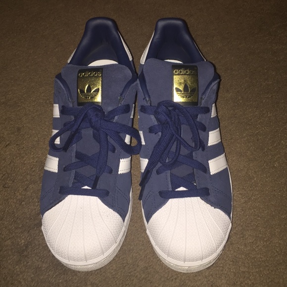 🚫SOLD🚫 Superstar Suede sneakers. - Picture 2 of 3