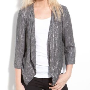 Parker Beaded Drape Jacket