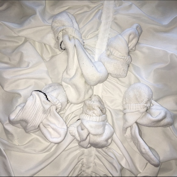 White Nike Sock Bundle