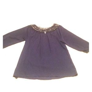 Small Navy Blouse