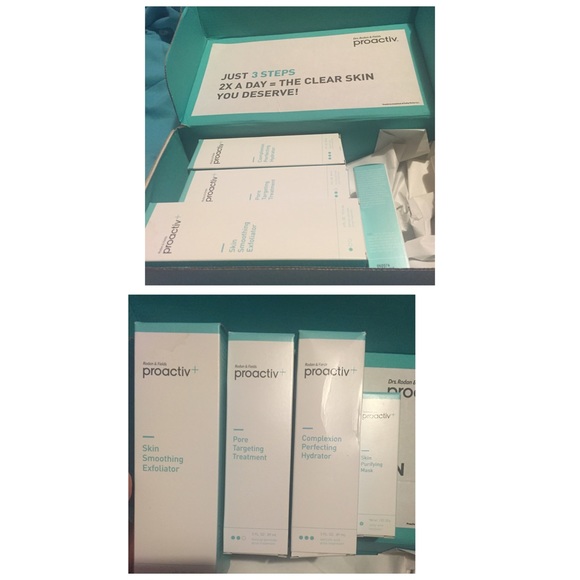 Proactiv PLUS 3 step kit & skin purifying mask