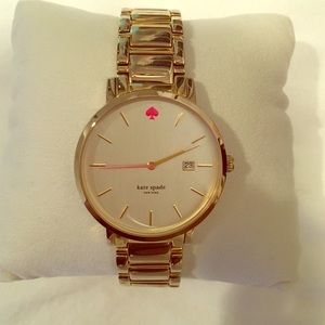 Kate Spade Gramercy Grand Gold Bracelet Watch 38mm