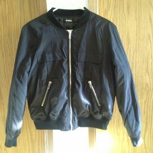 Black utility jacket