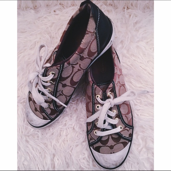 Brown Coach Sneakers