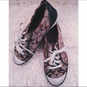 Brown Coach Sneakers