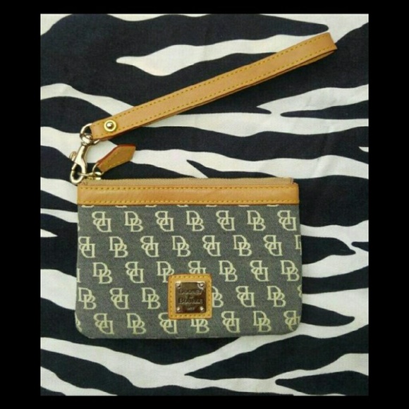 Dooney & Bourke Signature Wristlet