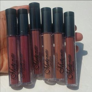 6 Madly Matte Lip Gloss. New!!