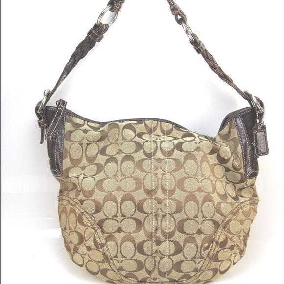Coach Handbags - Authentic Coach Signature C Soho Hobo