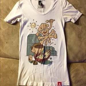 Johnny Cupcakes t-shirt, size: women's small