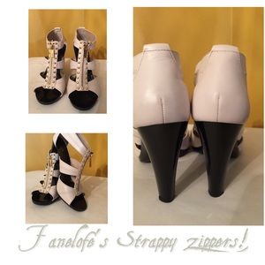 MK Cream Strap healed Sandel.