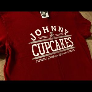 Johnny Cupcakes t-shirt, size: women's medium