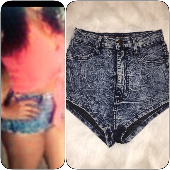 High waist shorts