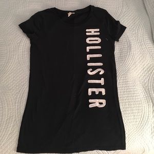Hollister navy blue shirt