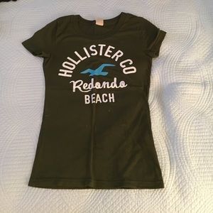 Green hollister shirt