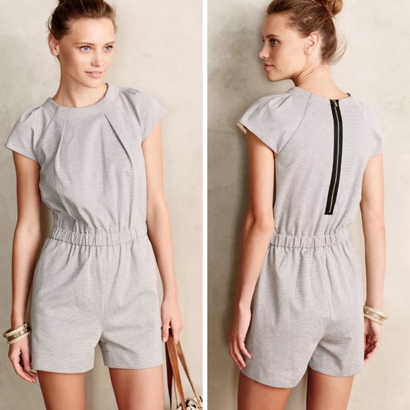 Anthropologie Other - ANTHROPOLOGIE ELEVENSES STRUCTURED PIPPA ROMPER M