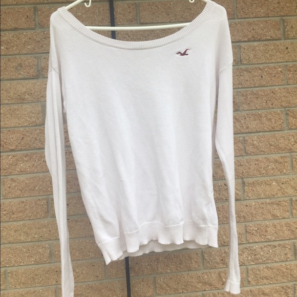 White Hollister Sweater