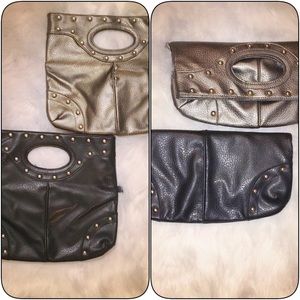 Versatile clutch handbags