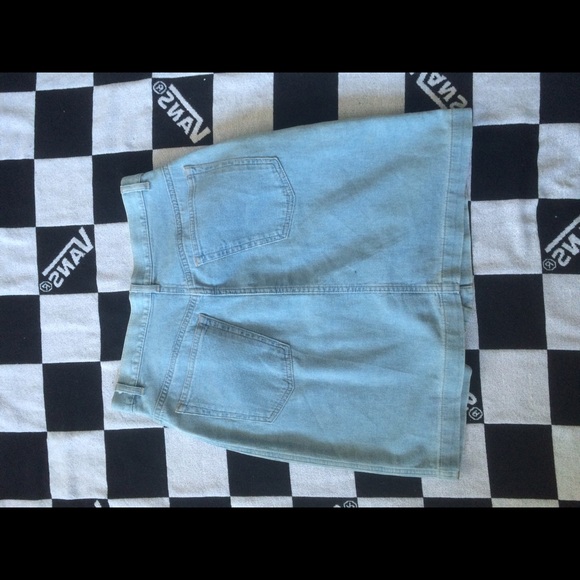 Denim bottom down skirt - Picture 2 of 2