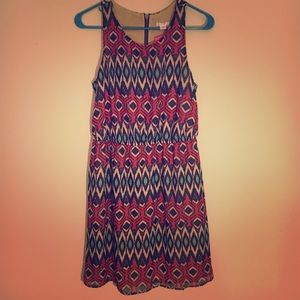 Tribal print dress