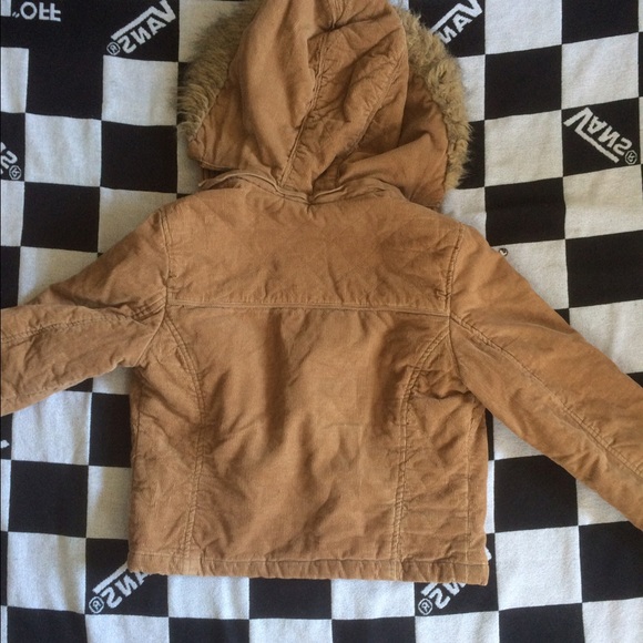 Fur hooded jacket - Picture 2 of 2