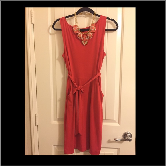 Banana Republic Coral Dress - Picture 2 of 2