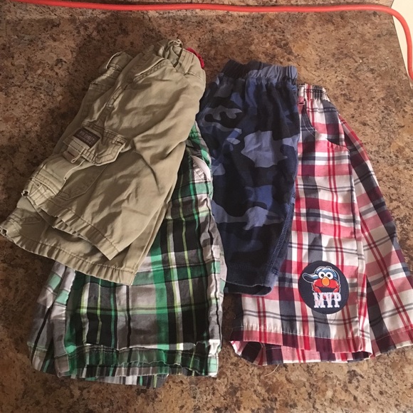4 Pairs Boys Shorts - Picture 1 of 1