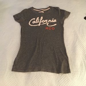 Grey Hollister shirt