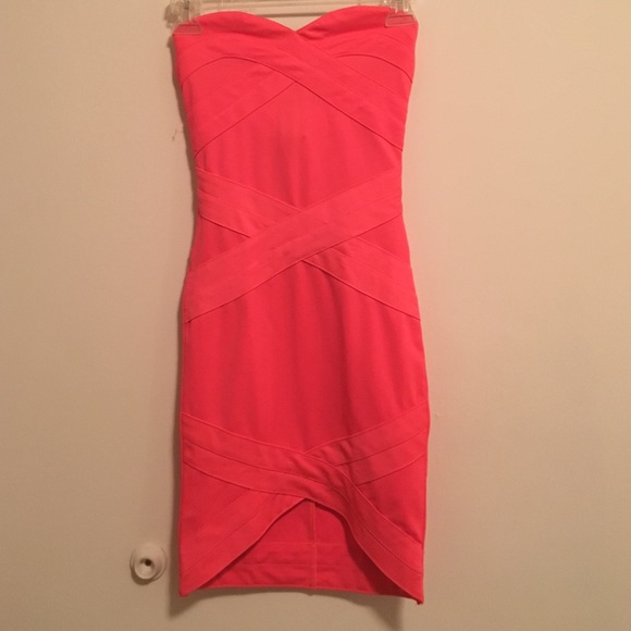 Gorgeous highlighter pink dress