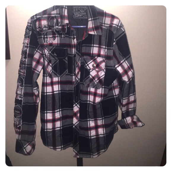 Affliction flannel