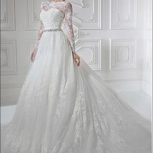 Elegant Tulle Bateau Neckline A-line  Dress