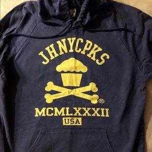 Johnny Cupcakes Hoodie, size: men's medium