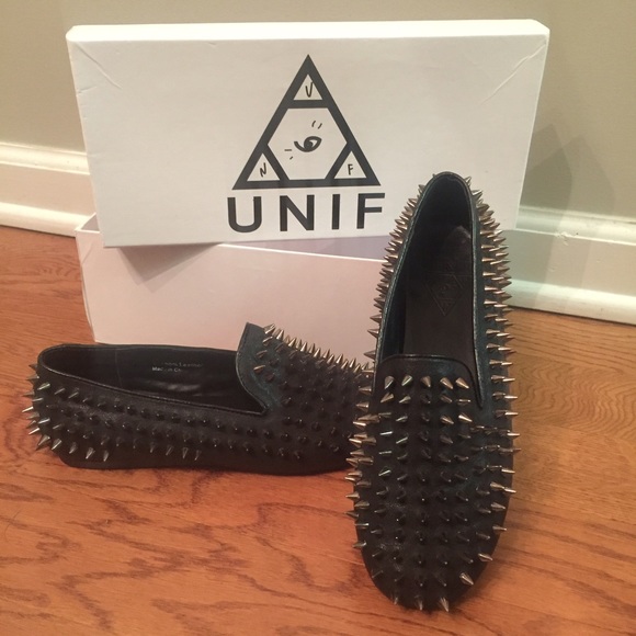 UNIF Spiked Loafers