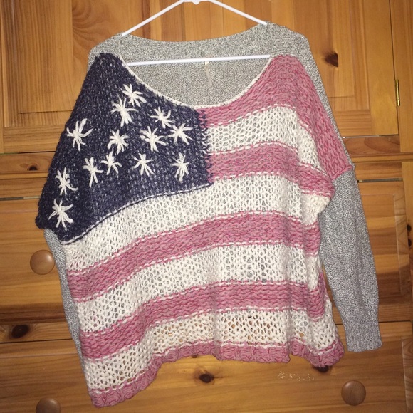 Free People America Sweater